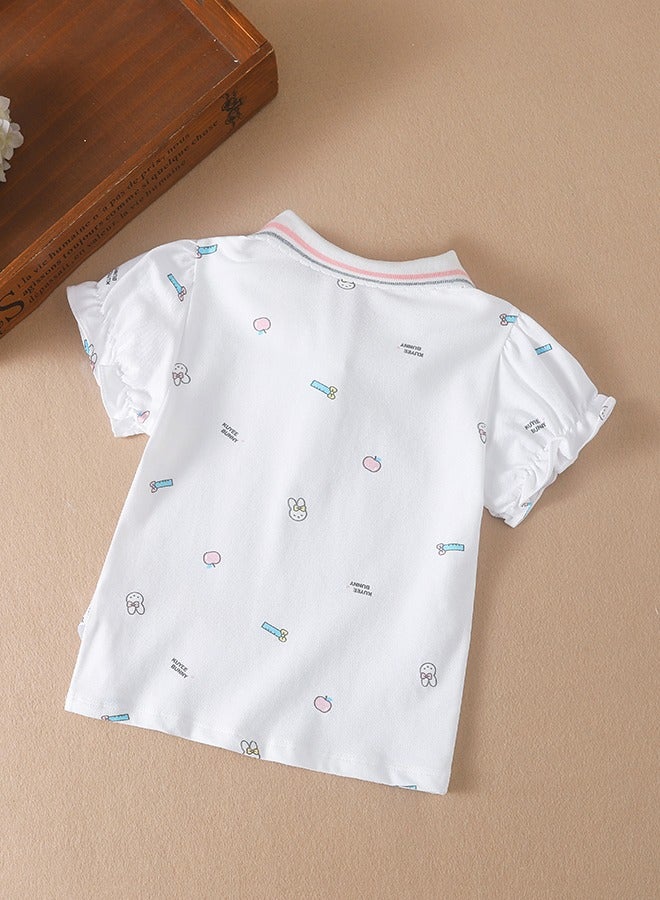 KUYEEBEAR KUYEEBEAR Summer Sport Polo Shirt For Girls'  - Image 2