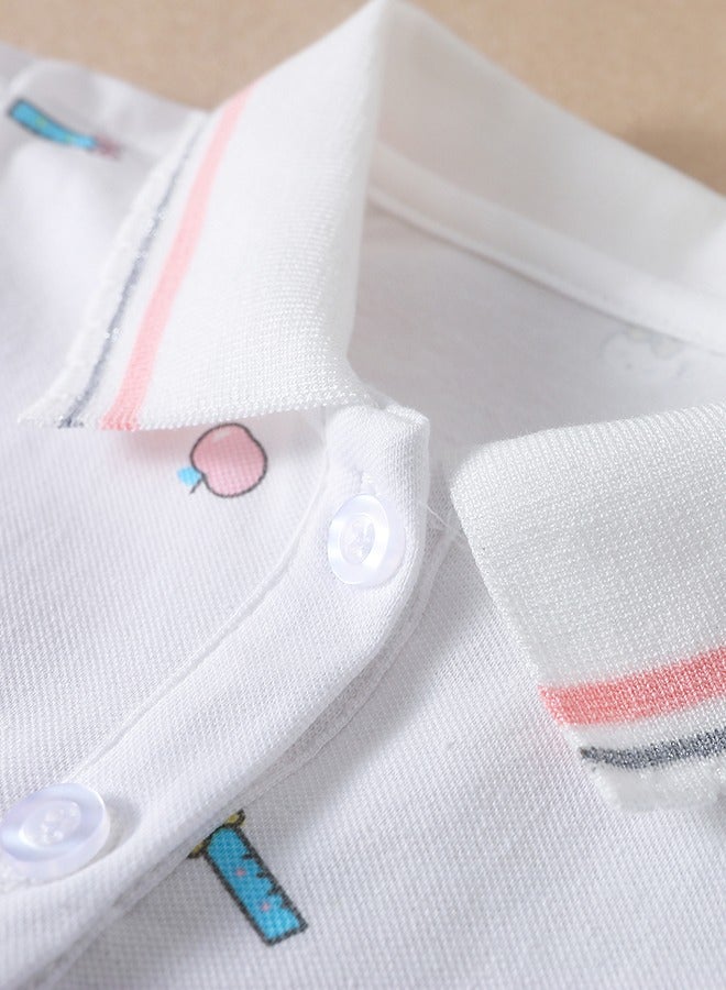 KUYEEBEAR KUYEEBEAR Summer Sport Polo Shirt For Girls'  - Image 3