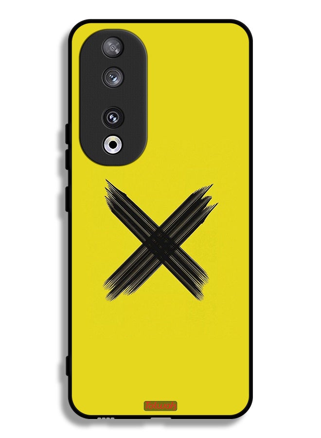 Tolwak غطاء حماية لهاتف Honor 90 بنمط X - Image 1