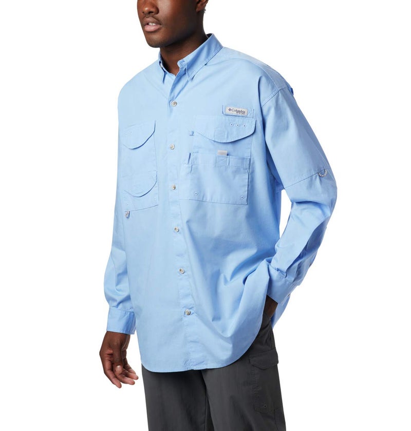 Columbia Bonehead Long Sleeve Shirt White Cap Medium