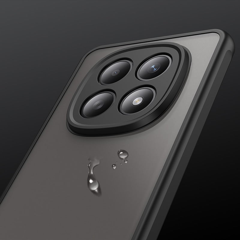 غطاء واقي بTPU + PC باللون بنفسجي مغناطيسي بوظيفة حامل من مادة TPU لـ Redmi Note 15 Pro مع ملمس غير لامع وحامل قائم مع مغناطيس قوي مع مقاوم للخدش عملي للاستخدام المتكرر خفيف الحمل - Image 2