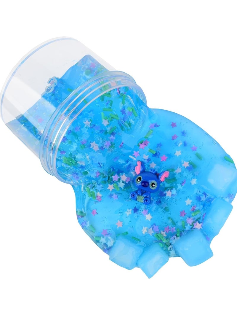 Slime Making Kit for Girls Boys, Super Soft Non-Sticky Clear Slime Toy, Party Favor for Kids DIY Slime Kit for Kids Super Soft Sludge Slime Kit Jelly Cube Crunchy Slime Kit Premade Jelly Clear Crunchy Slime for Girls & kids  - Image 2