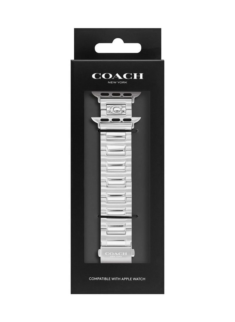 COACH - Strap Compatible With Apple Watch 38/40/41 mm - 14700169 - Image 1