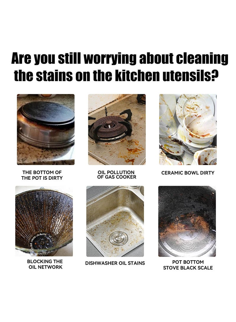 Zikra Cooktop Cleaner set, Ceramic and Glass, Stove Top Daily Cleaner Kit, Daily Spray Cooktop and Stove Top Cleaner, Glass Induction Cooktop Cleaning Bundle for Heavy Duty Mess Cleans Burnt-on Food - Image 3