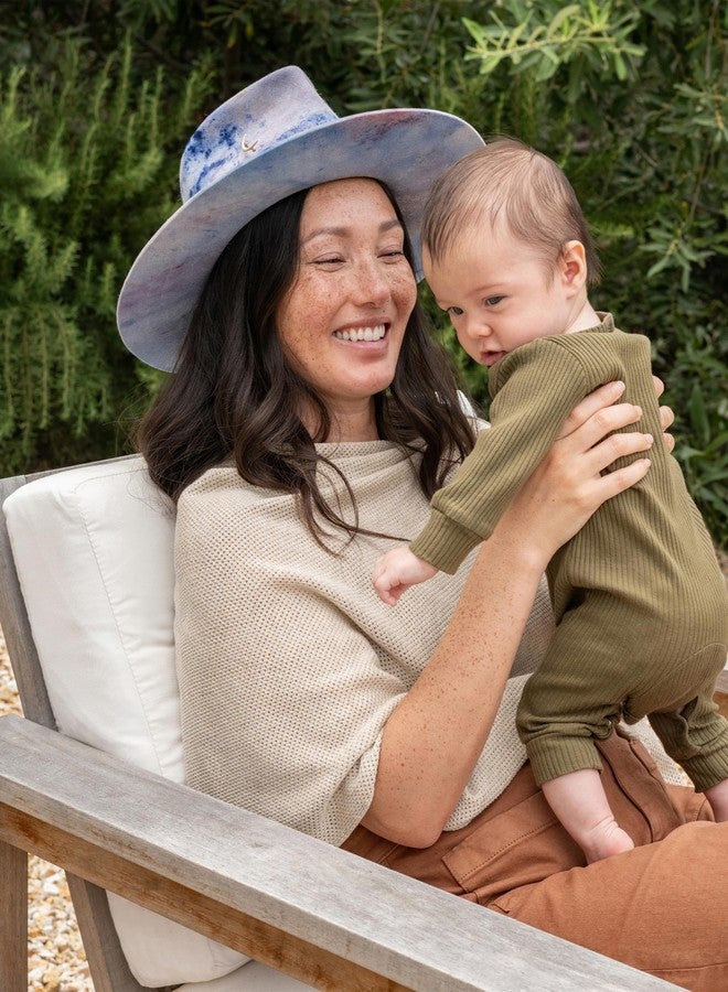 Cocoon We are Amma | The Cocoon™ - Newborn Essentials Must Haves: Nursing Cover for Breast Feeding Essentials | Nursing Sweater Used as Breastfeeding Cover (Natural, One Size) - Image 5