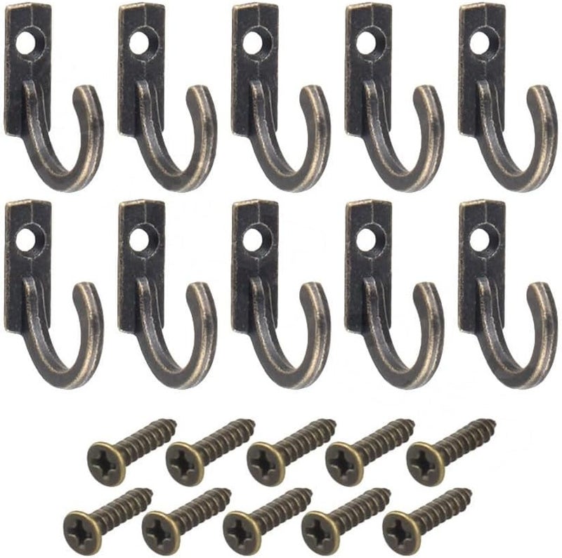 هوك سبيكة البرونز والزنك بتصميم منحني فريد مقاوم للصدأ ومقاوم للخدوش - Image 5