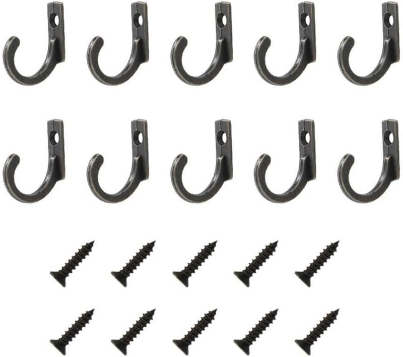 هوك سبيكة البرونز والزنك بتصميم منحني فريد مقاوم للصدأ ومقاوم للخدوش - Image 1