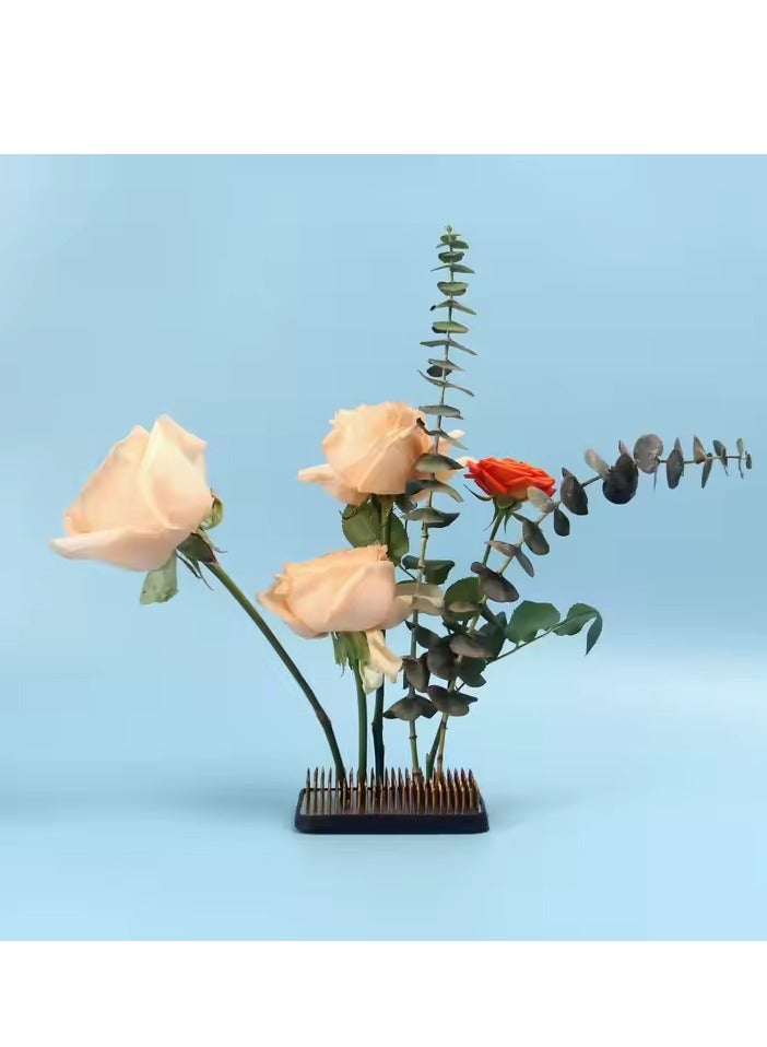 Si Bonne Premium Rectangle Frog Flower Kenzan 4.5*6.3cm for Floral Arranging Tools - Image 2