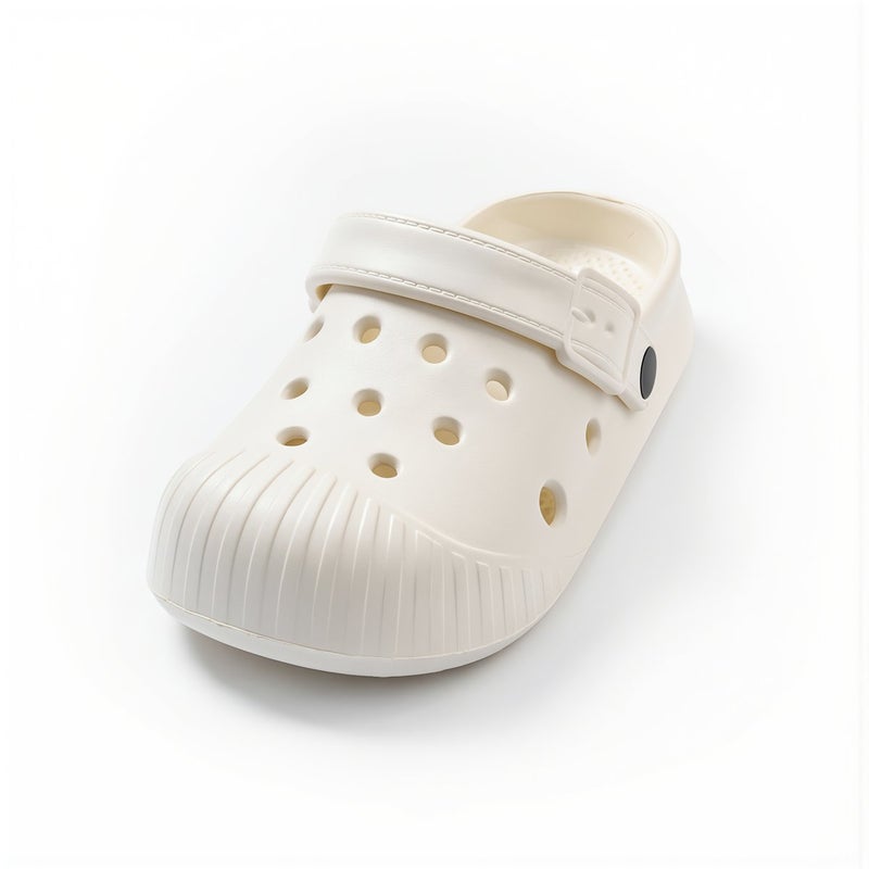 Odor Resistant No Stuffy No Slip No Squeak Women Clogs for Bathroom 36-37 - Image 4