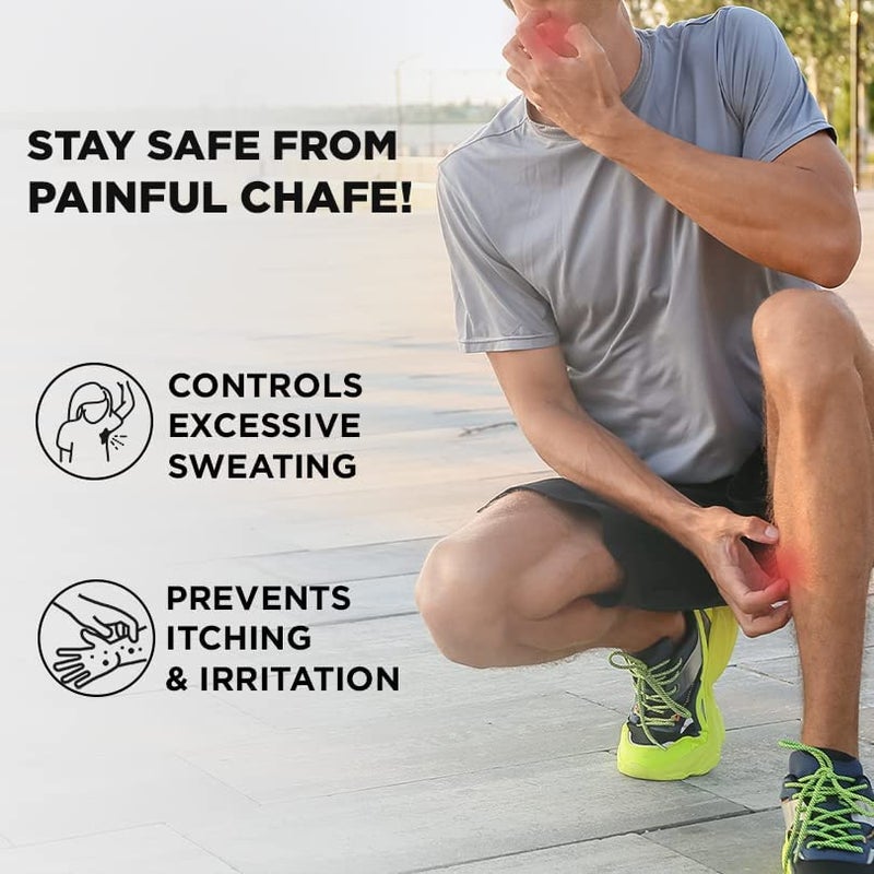 PEESAFE Pee Safe Anti Chafing Stick For Men Women 75gm For Underarm Inner Thighs and Other Effected Area by Blisters Rashes Odour Anti Rash Cream 100 Natural Coconut Oil Paraben Silicone Free Maintain SkinS Ph Goodness Of Aloe Vera Vitamin E  - Image 3