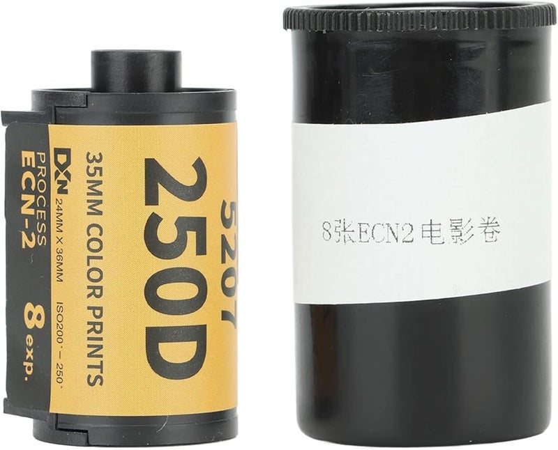 35mm Color Print Film 36 Exposures ISO 200 250 ECN 2 Process Fine Grain 8 Sheet - Image 1
