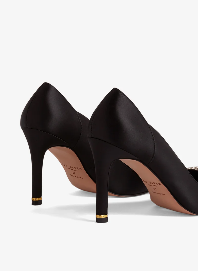 Ted Baker Crisisti Embellished Heel Court Pumps