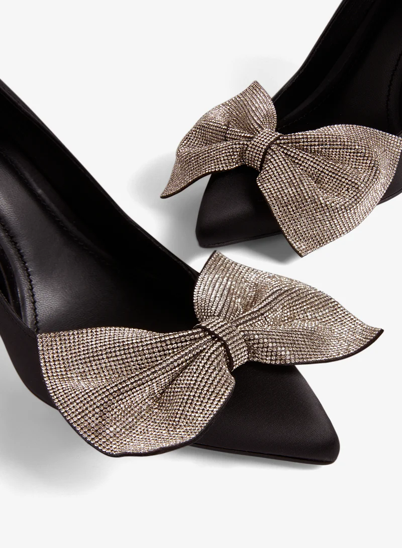 Ted Baker Crisisti Embellished Heel Court Pumps