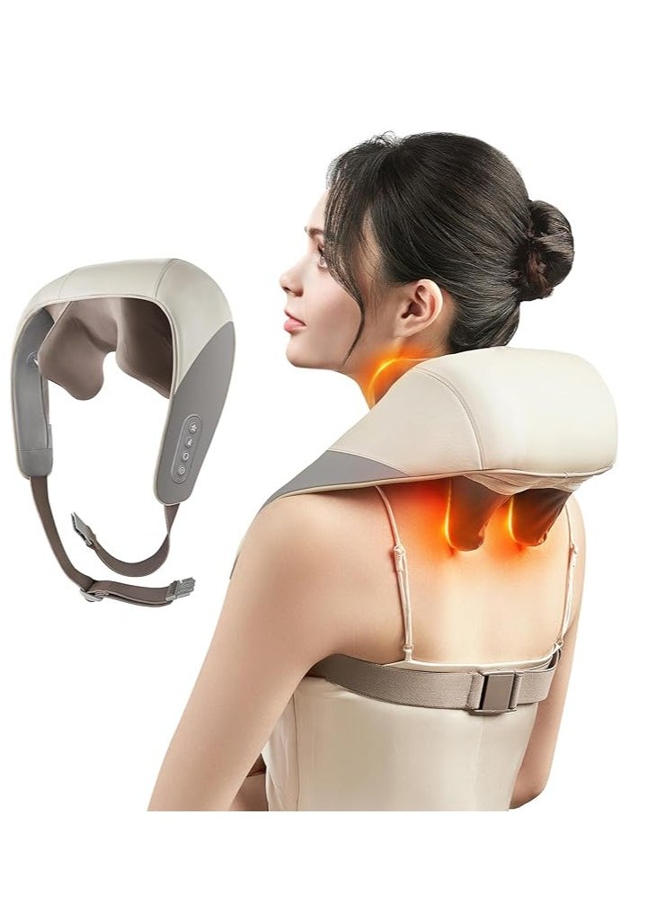 Mini Shiatsu Neck Massager, Shoulder Neck Massager with Heat for Pain Relief Deep Tissue, Neck, Back, Shoulder, Leg Electric Kneading Massager, Perfect Gifts for Men Women Dad Mom - pzsku/ZED931CBA3E0C5912791CZ/45/_/1734162793/ea46f4c5-37d8-4db9-8b03-bd51d974f934