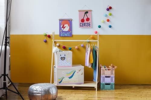 3 Sprouts Cube Toy Storage Box - Toy Organizer For Kids Storage (13X13X13 Inches), Llama - Image 5