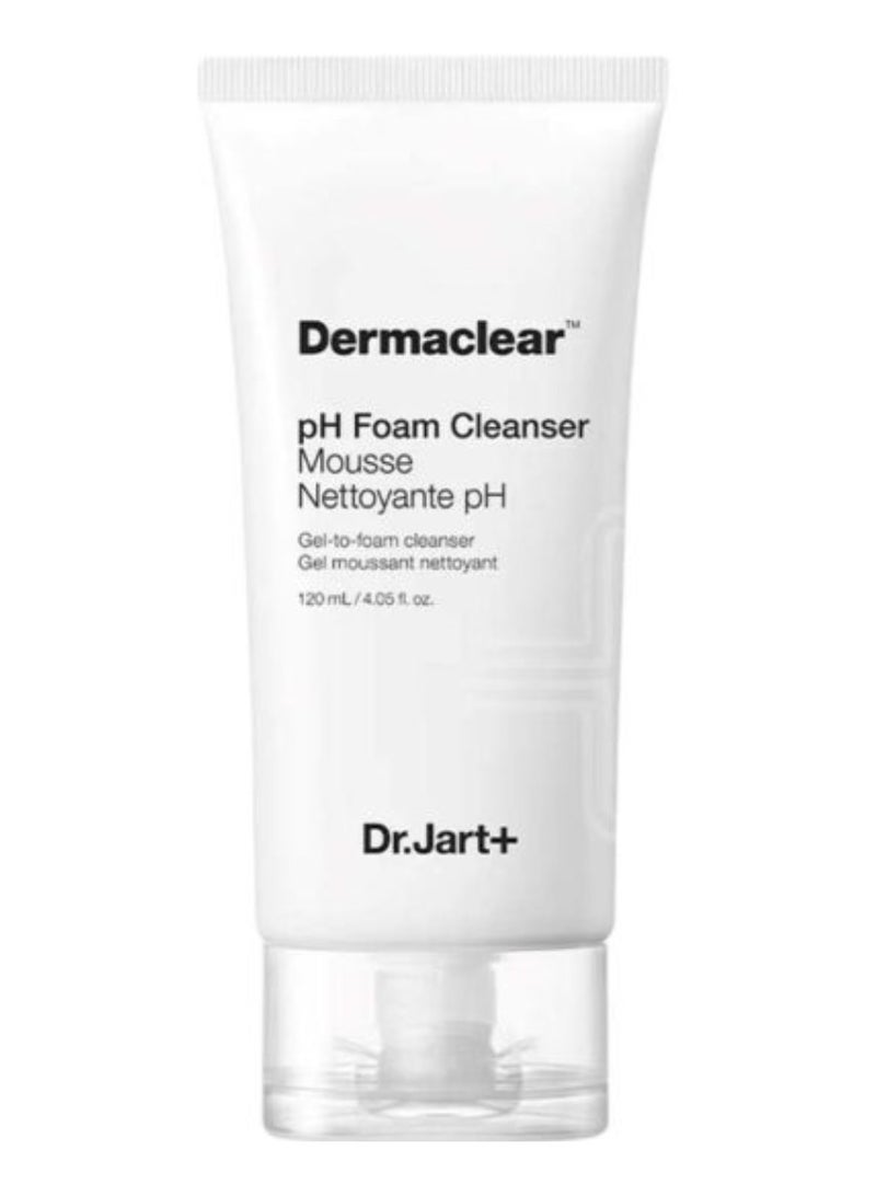 Dr.Jart+ Dermaclear pH Foam Clenser For All Skin Types 120ml - Image 1