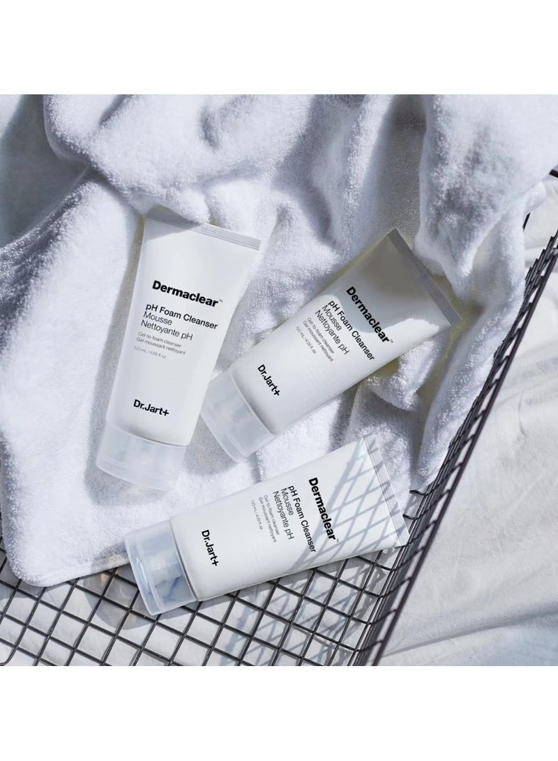 Dr.Jart+ Dermaclear pH Foam Clenser For All Skin Types 120ml - Image 4