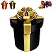 Annoying Nested Screw Gift Box Annoying Gift Box 10 Layer Reusable Prank Gifts Boxes for Cash and Small SurprisesFunny Money Puzzle Boxs for Birthday Christmas White Elephant Party Black Gold - Image 2