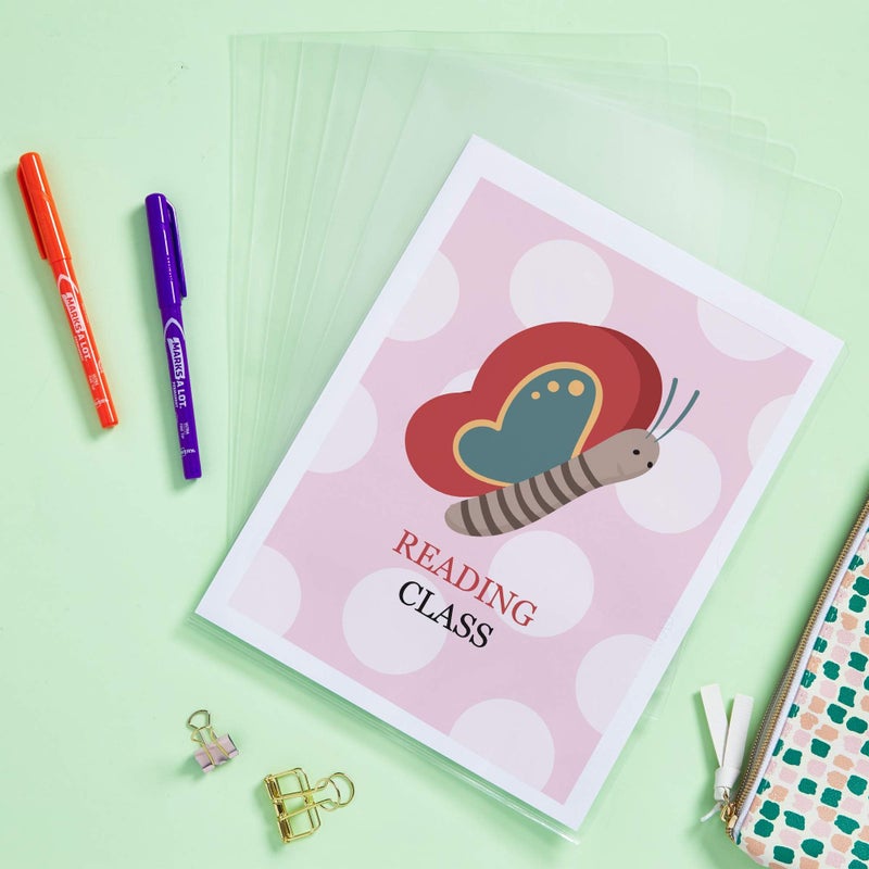 Avery Plastic Document Sleeves, Holds up to 20 Sheets, 12 Clear Sleeves (72311) - Image 3