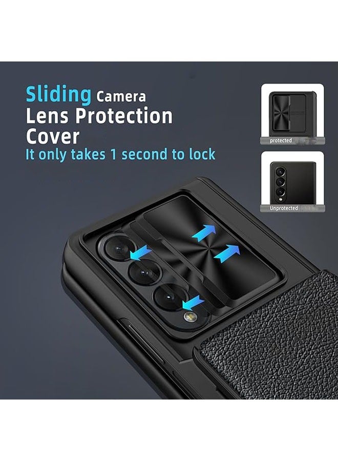 general For Samsung Galaxy Z Fold 4 Heavy Case, Shockproof, Drop-Resistant, Integrated Screensaver Compatible Fold 4 - Image 5