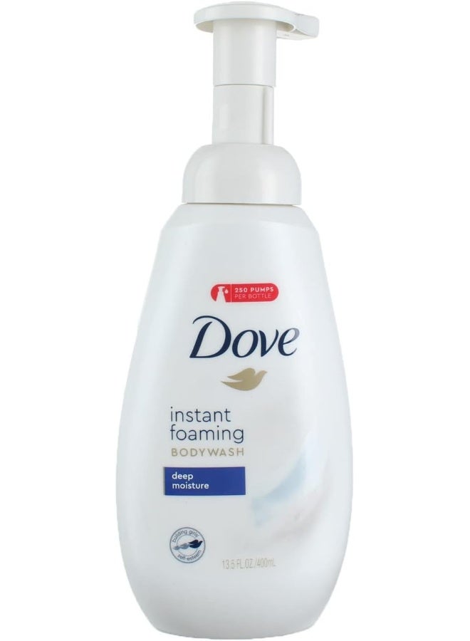 Dove Shower Foam, Deep Moisture, 13.5 Oz - Image 1