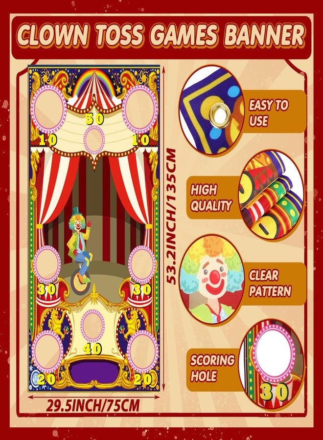 PullCrease 14 Pcs Carnival Bean Bag Toss Games with 10 Carnival Can 3 Bean Bag and 1 Banner for Family Party Birthday Easter Outdoor Activities - Image 3