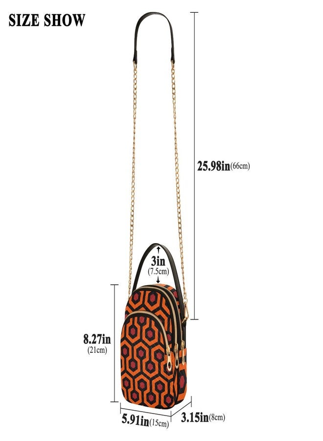 Krafig Shining Carpet Crossbody Bags for Women Detachable Strap Purses Shoulder Bag Travel Handbags - Image 4