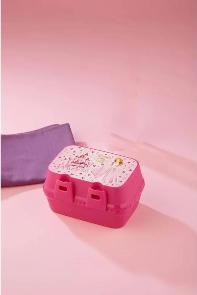 ماشو تريند Large Pink Princess Lunch Box - Princess Lunch Box, Princess Lunch Box