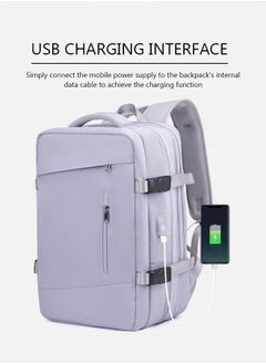 Carry-On Luggage Backpack Unisex Backpack with External Charging Interface, Wet and Dry Separation, Large Capacity Scientific Compartmentalized Backpack, Travel Backpack, Short-Distance Luggage Bag - pzsku/ZED93928D53802ADF76D2Z/45/_/1732169742/1ef1c4c3-6ce2-4e21-b336-80135f9e487d