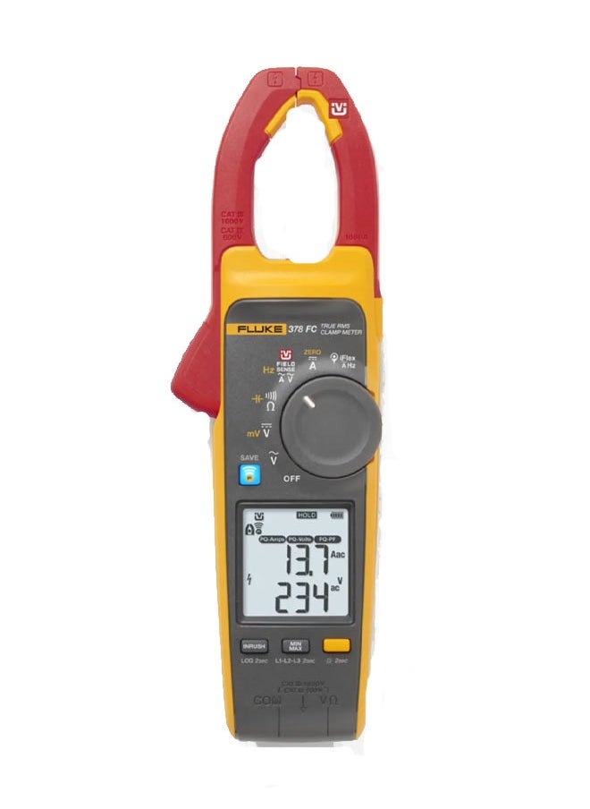 FLUKE - Fluke 378 FC Voltage AC/DC Clamp Meter - Image 1
