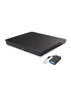 External 3D Blu-ray DVD Drive – USB 3.0 & Type-C Portable BD/CD/DVD Player – 6X Slim Blu-ray Reader – Compatible with Laptop, MacBook, Windows, macOS, Linux