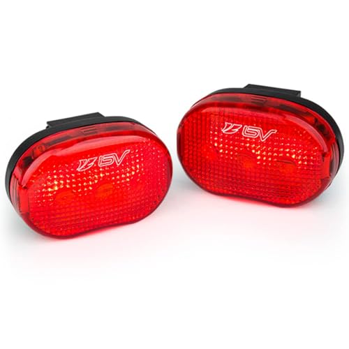 BV Bike Lights for Night Riding LED Bike Tail Light - Bicycle Light Battery-Powered/Rechargeable - Rear Bike Light Weather Resistant - Visible Up to 1500ft Bicycle Taillight LED Bike Light - Image 1