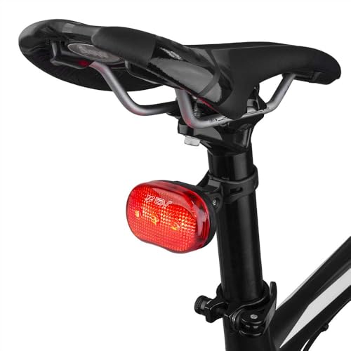 BV Bike Lights for Night Riding LED Bike Tail Light - Bicycle Light Battery-Powered/Rechargeable - Rear Bike Light Weather Resistant - Visible Up to 1500ft Bicycle Taillight LED Bike Light - Image 3