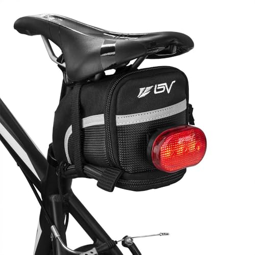 BV Bike Lights for Night Riding LED Bike Tail Light - Bicycle Light Battery-Powered/Rechargeable - Rear Bike Light Weather Resistant - Visible Up to 1500ft Bicycle Taillight LED Bike Light - Image 2
