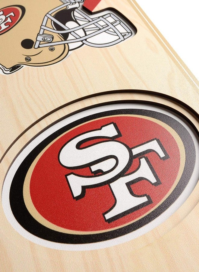 يو ذا فان لافتة ملعب ليفي ثلاثية الأبعاد لفريق سان فرانسيسكو 49ers التابع لدوري كرة القدم الأمريكية - 8 × 32 بوصة، بألوان الفريق - Image 4