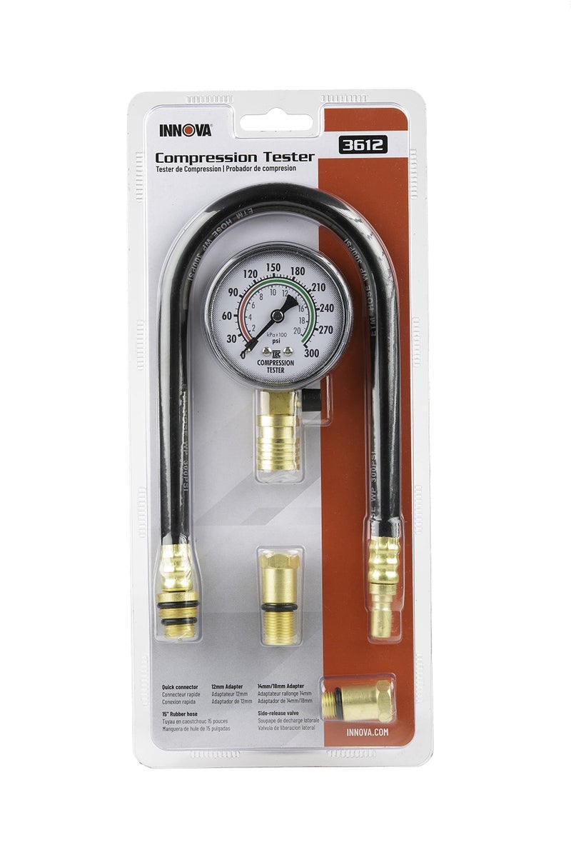 Innova 3612 Compression Tester - 4 Piece Kit - Image 3