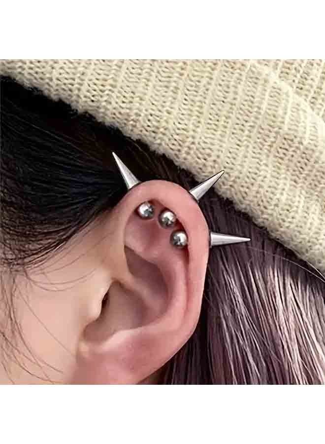 LIVQORA Stainless Steel Body Piercing Jewelry Set 85PCS Eyebrow Rings Tongue Bars Lip Studs Ear Piercings Hypoallergenic Nickel-Free Durable Cool for Men Women Everyday Wear - Image 5