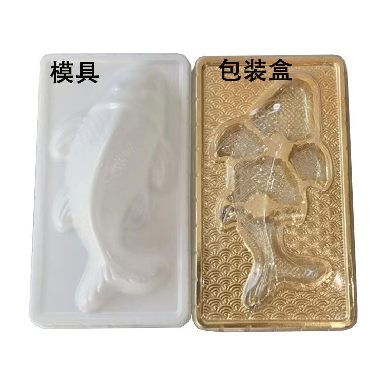 Small Fish Rice Cake Mold Chocolate Mold Pp Jelly Mold Blister Mold Steamable Mold Fish Mold Fruit Mold East - Image 5