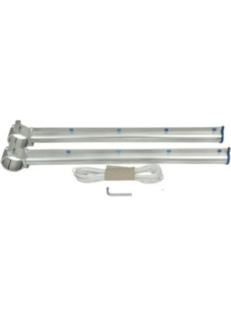 A-design AS Design Balcony Clothes Drying Rack - Clothes Drying Rack / 50MM Diameter  - Image 2