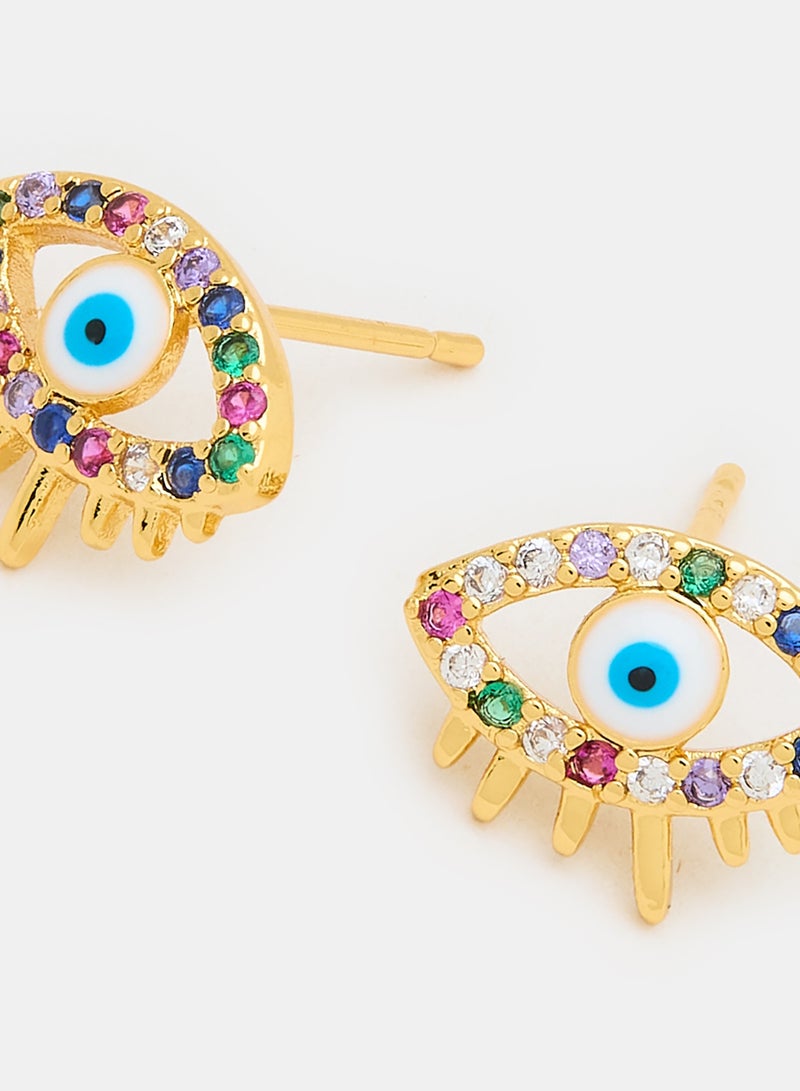 Gold Plated Earrings - Image 3