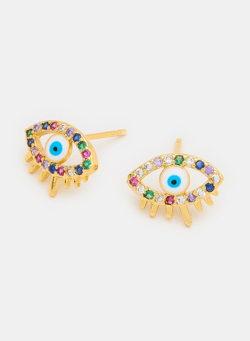 Gold Plated Earrings - Image 1