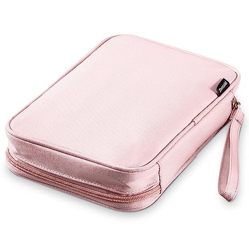 Zannaki Big Capacity Storage Pouch Marker Pen Pencil Case Simple Stationery Bag Box Art Tool & Sketch Storage Boxes for Bullet Journal Middle High School Office College Student Girl Women Adult Teen - Image 1