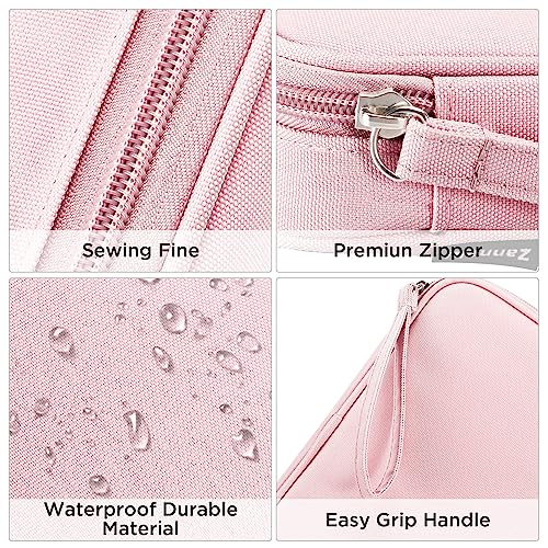 Zannaki Big Capacity Storage Pouch Marker Pen Pencil Case Simple Stationery Bag Box Art Tool & Sketch Storage Boxes for Bullet Journal Middle High School Office College Student Girl Women Adult Teen - Image 4