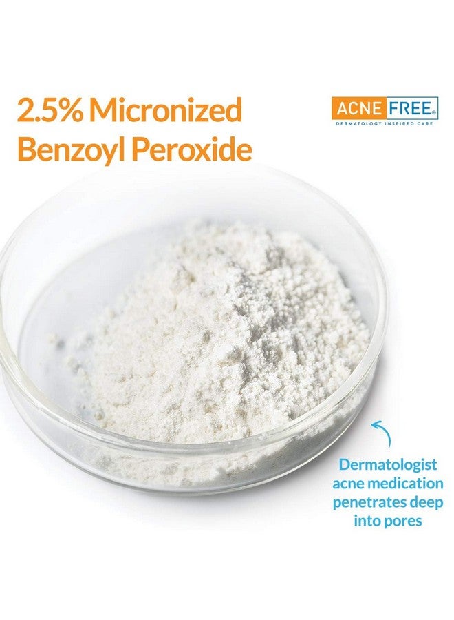 AcneFree Acne Free Oil-Free Cleanser, Benzoyl Peroxide 2.5% with Glycolic Acid to Prevent and Treat Breakouts Unscented, 8 Fl Oz - Image 5