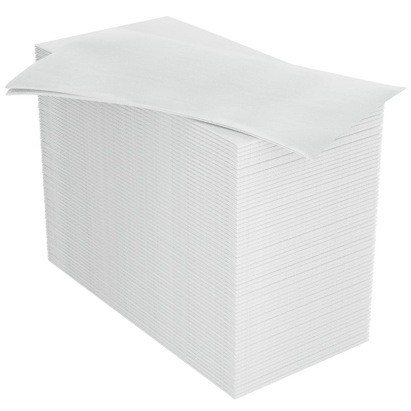 JOLLY PARTY 100PACK Disposable Hand Towels for Bathroom, Soft and Absorbent Paper Guest Towels Disposable Decorative Bathroom Hand Napkins for Kitchen, Parties, Weddings, Dinners - Image 1