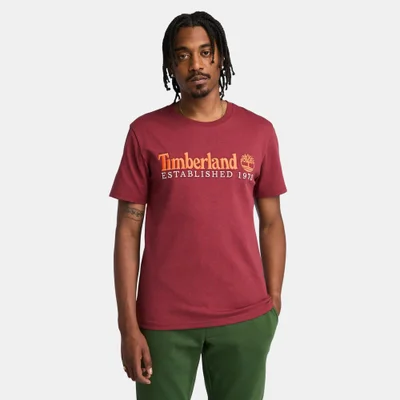 Timberland Men's Established 1973 Logo T-Shirt