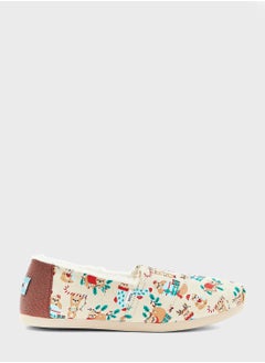 Ponited Toe Flat Slip Ons