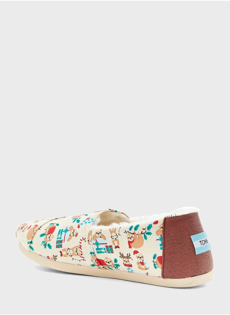 TOMS - Ponited Toe Flat Slip Ons - Image 1