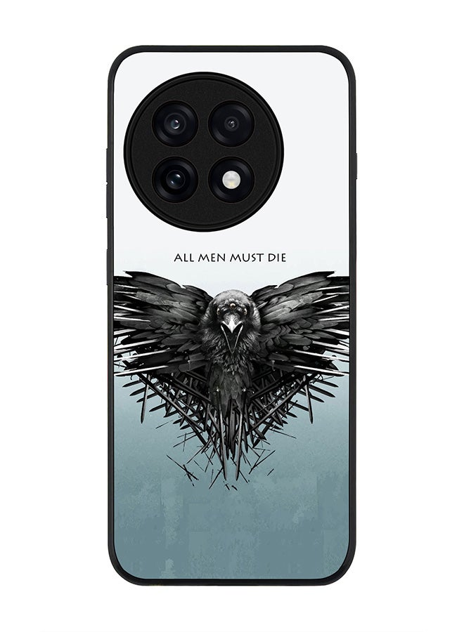 Stylizedd غطاء لهاتف OnePlus 13R / Ace 5 Pro، حماية كاميرا نحيفة، غطاء هاتف مضاد للصدمات - GOT All Men Must Die