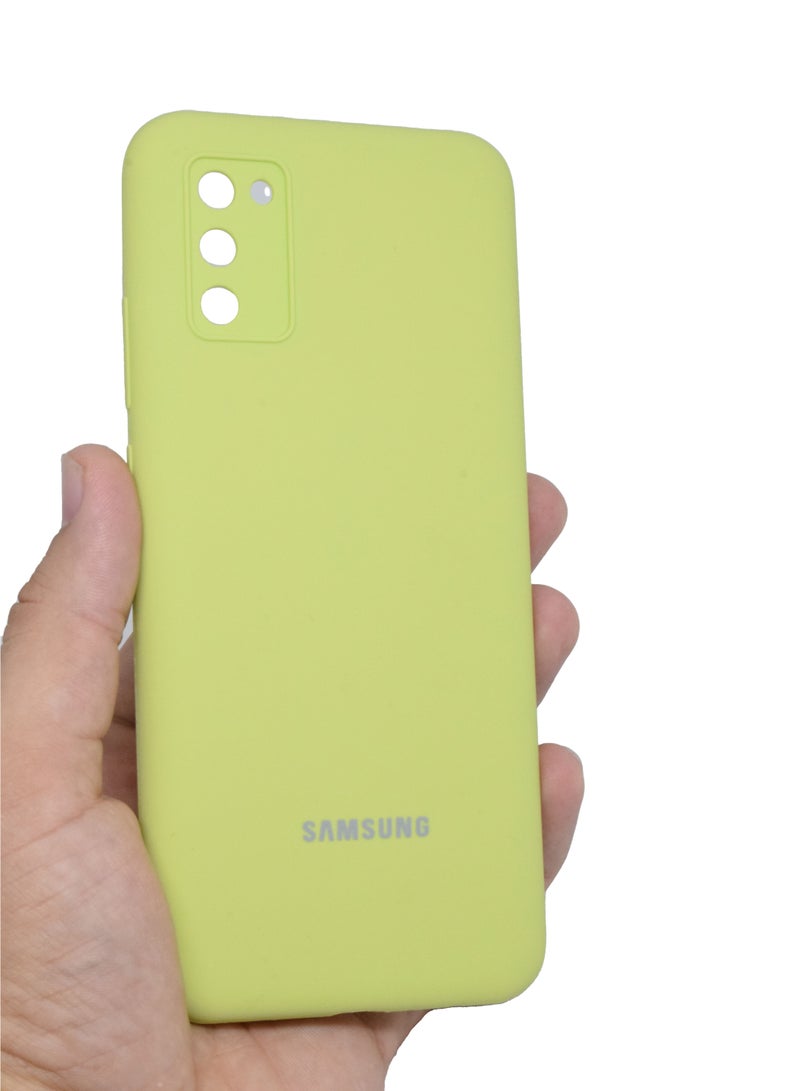 general Silicone Protective Case for Samsung Galaxy A02S Cover Slim Stylish with Inside Microfiber Lining - Image 3